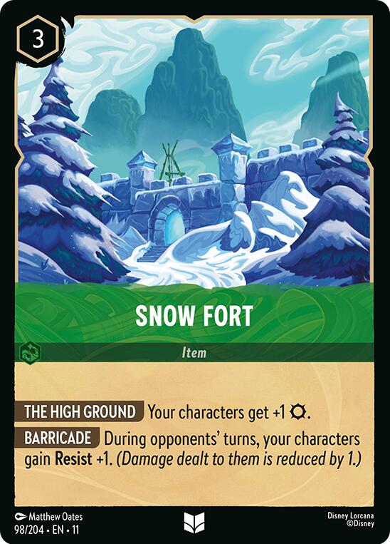 Snow Fort (98/204) [Winterspell] | Good Games Morley