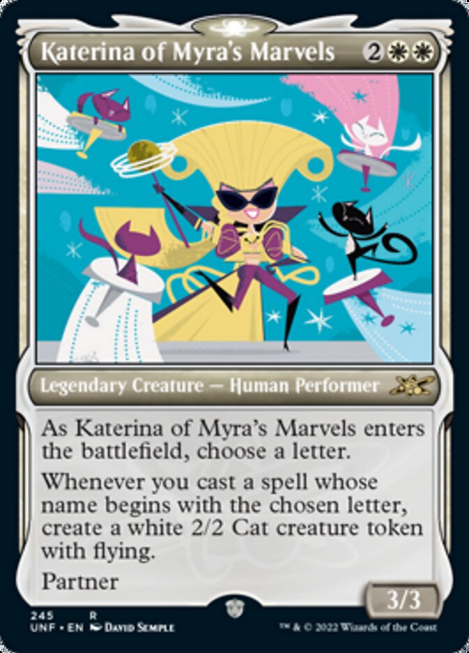 Katerina of Myra's Marvels (Showcase) [Unfinity] | Good Games Morley