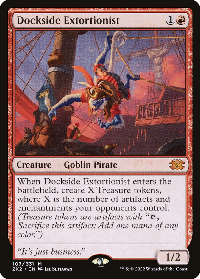 Dockside Extortionist 107 (Double Masters 2022)  | Good Games Morley