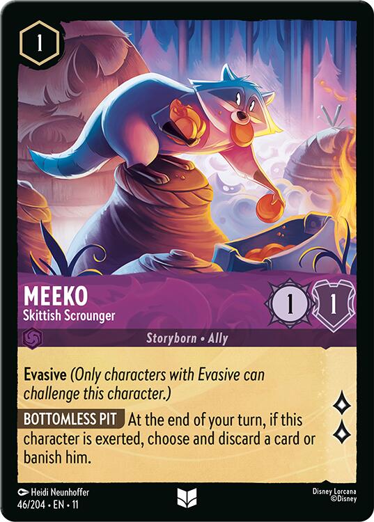 Meeko - Skittish Scrounger (46/204) [Winterspell] | Good Games Morley