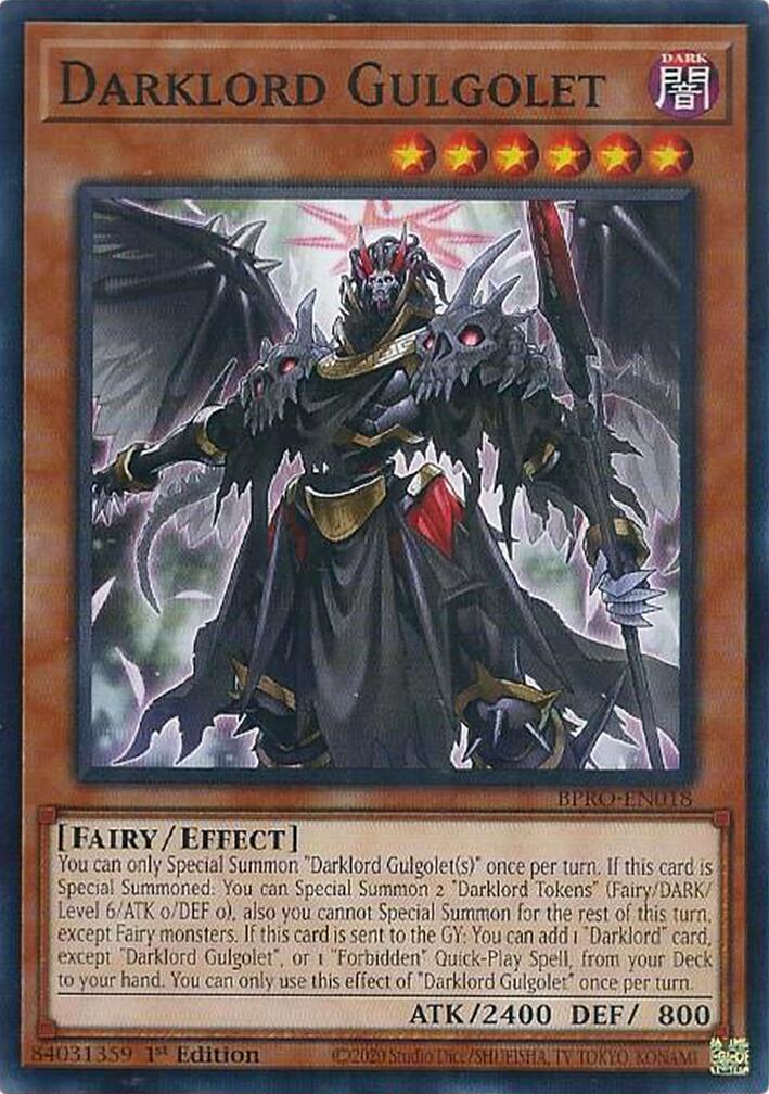 Darklord Gulgolet [BPRO-EN018] Common | Good Games Morley