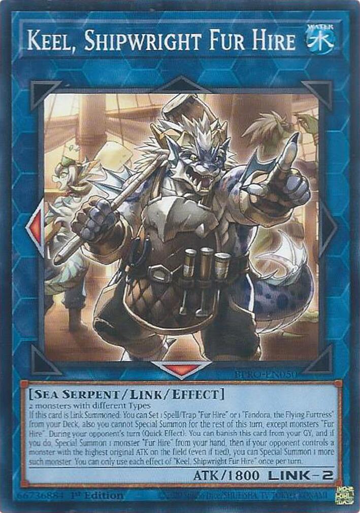 Keel, Shipwright Fur Hire [BPRO-EN050] Common | Good Games Morley