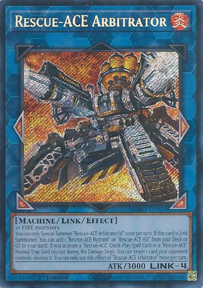 Rescue-ACE Arbitrator [BPRO-EN051] Secret Rare | Good Games Morley