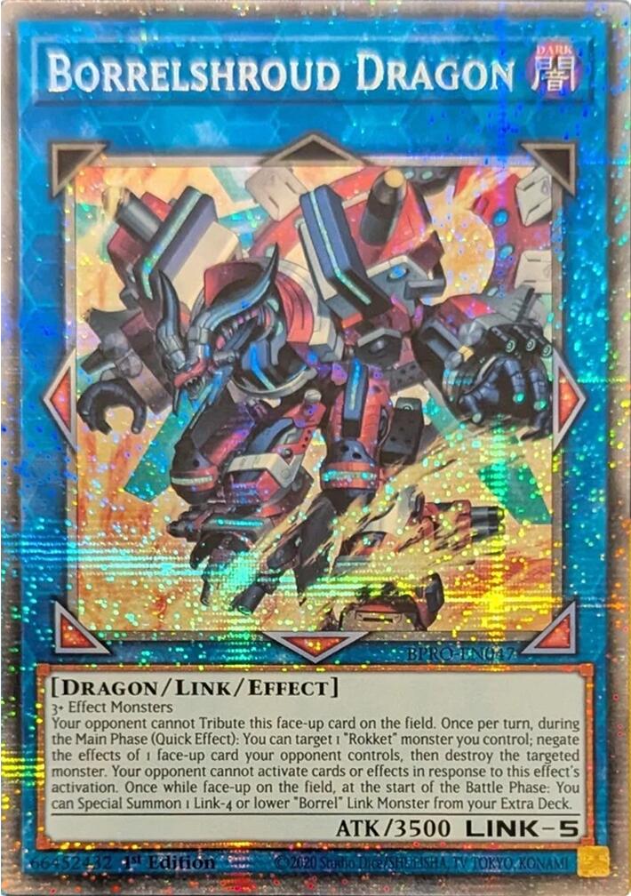 Borrelshroud Dragon (Starlight Rare) [BPRO-EN047] Starlight Rare | Good Games Morley