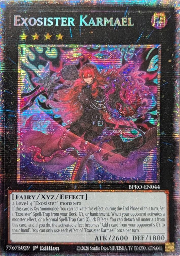 Exosister Karmael (Starlight Rare) [BPRO-EN044] Starlight Rare | Good Games Morley