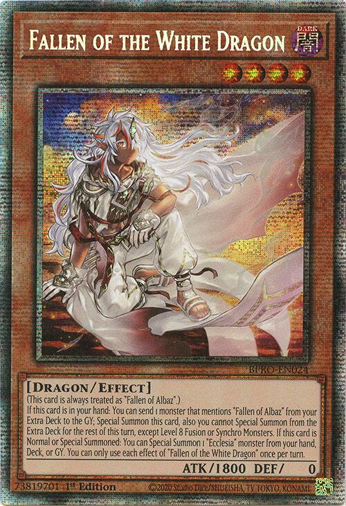 Fallen of the White Dragon (Starlight Rare) [BPRO-EN024] Starlight Rare | Good Games Morley