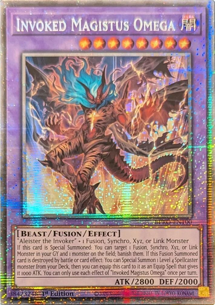 Invoked Magistus Omega (Starlight Rare) [BPRO-EN100] Starlight Rare | Good Games Morley