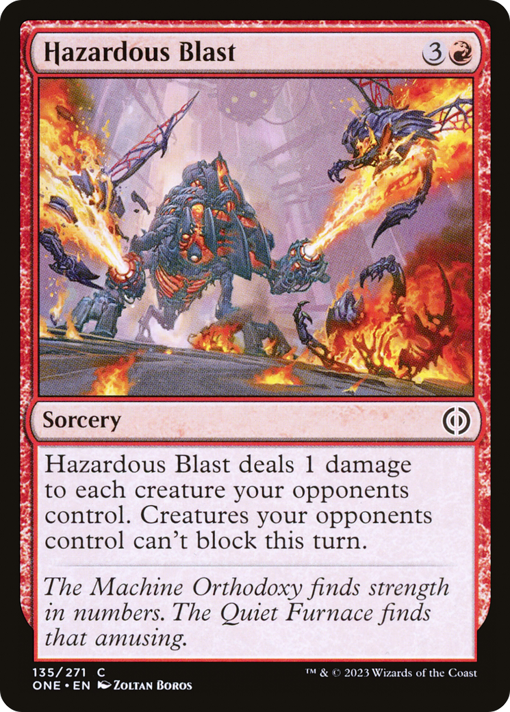 Hazardous Blast [Phyrexia: All Will Be One] | Good Games Morley
