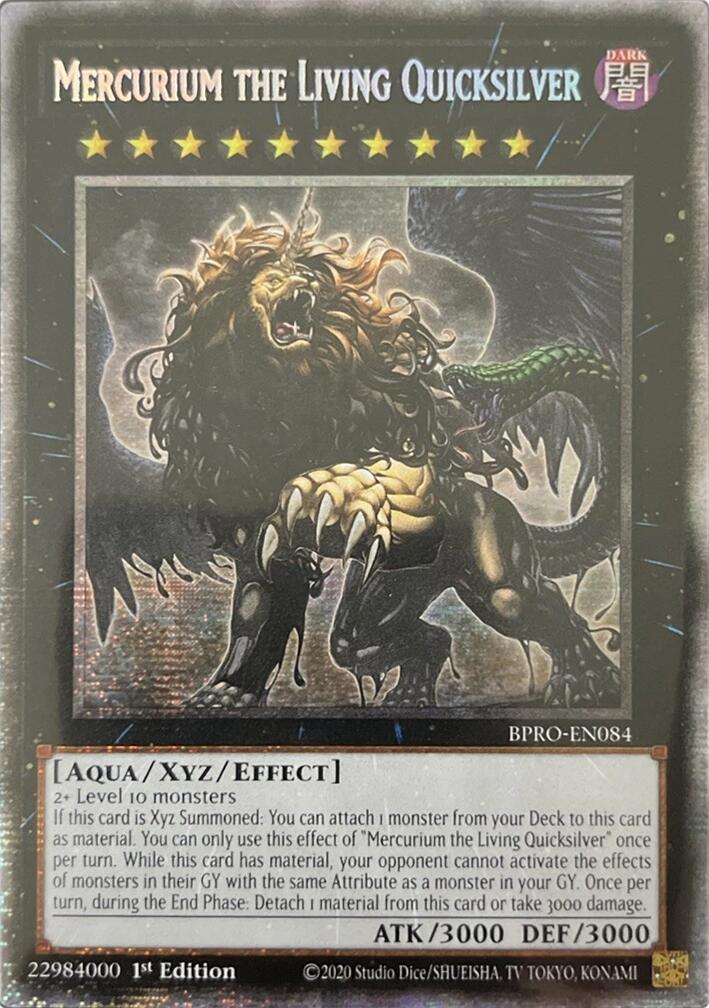 Mercurium the Living Quicksilver (Starlight Rare) [BPRO-EN084] Starlight Rare | Good Games Morley