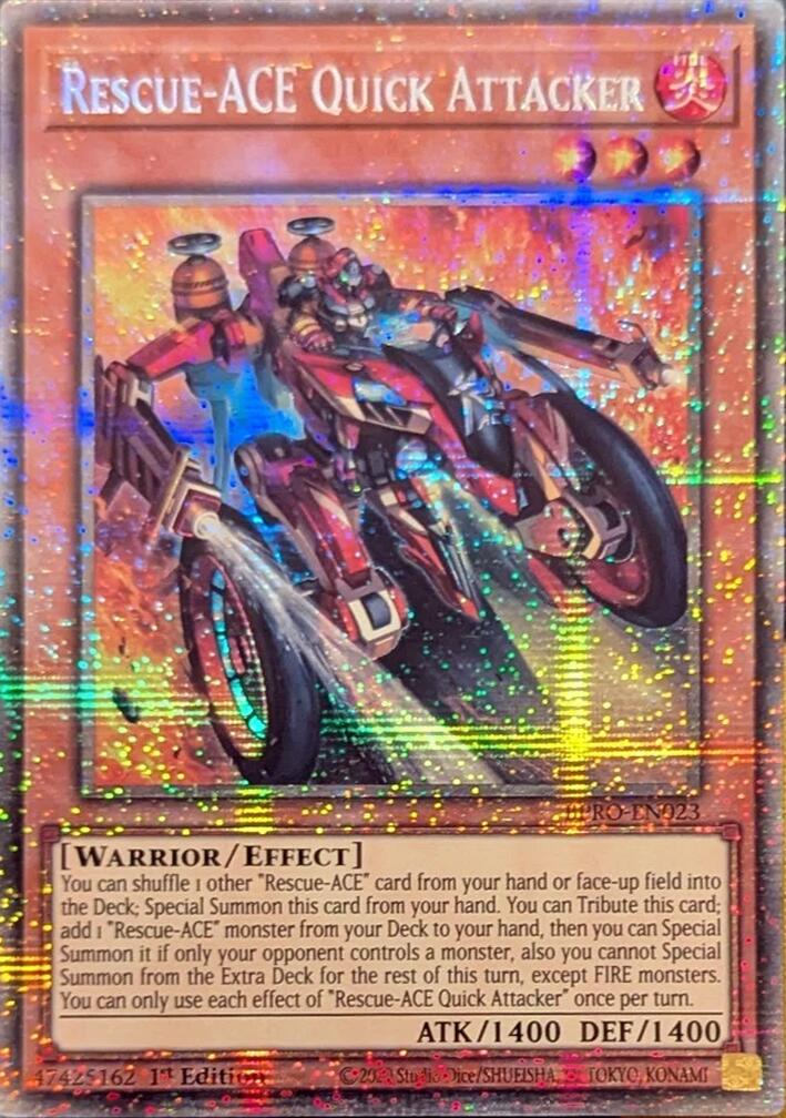 Rescue-ACE Quick Attacker (Starlight Rare) [BPRO-EN023] Starlight Rare | Good Games Morley