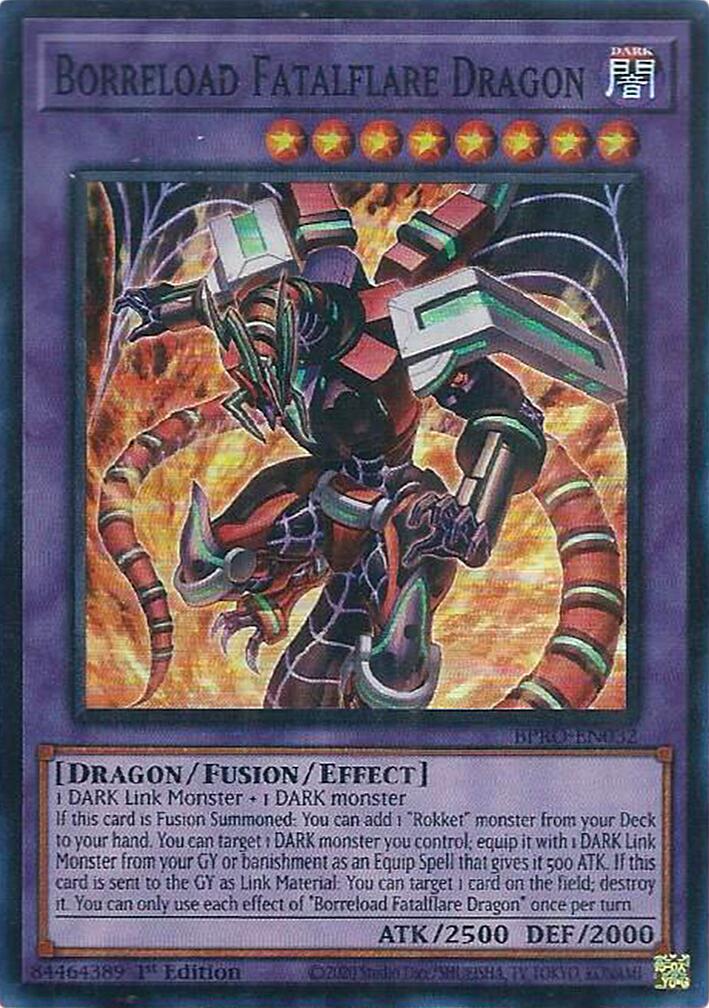 Borreload Fatalflare Dragon [BPRO-EN032] Super Rare | Good Games Morley