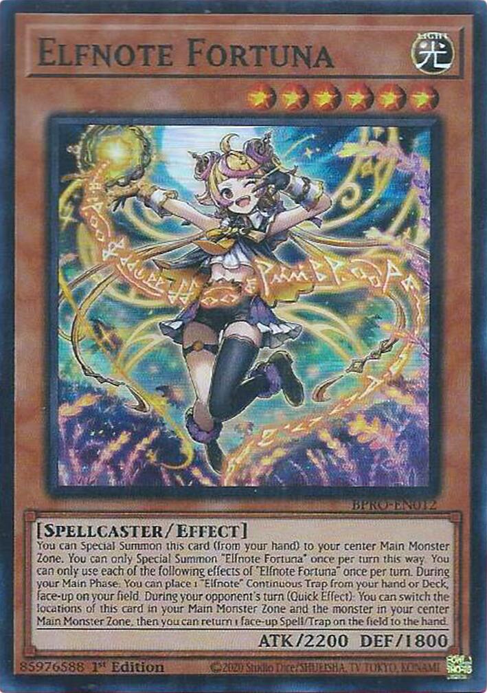 Elfnote Fortuna [BPRO-EN012] Super Rare | Good Games Morley