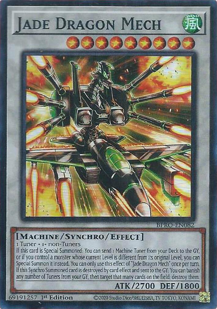 Jade Dragon Mech [BPRO-EN082] Super Rare | Good Games Morley