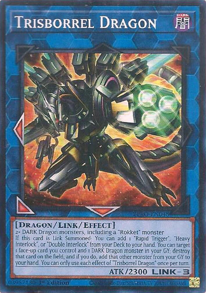 Trisborrel Dragon [BPRO-EN048] Super Rare | Good Games Morley