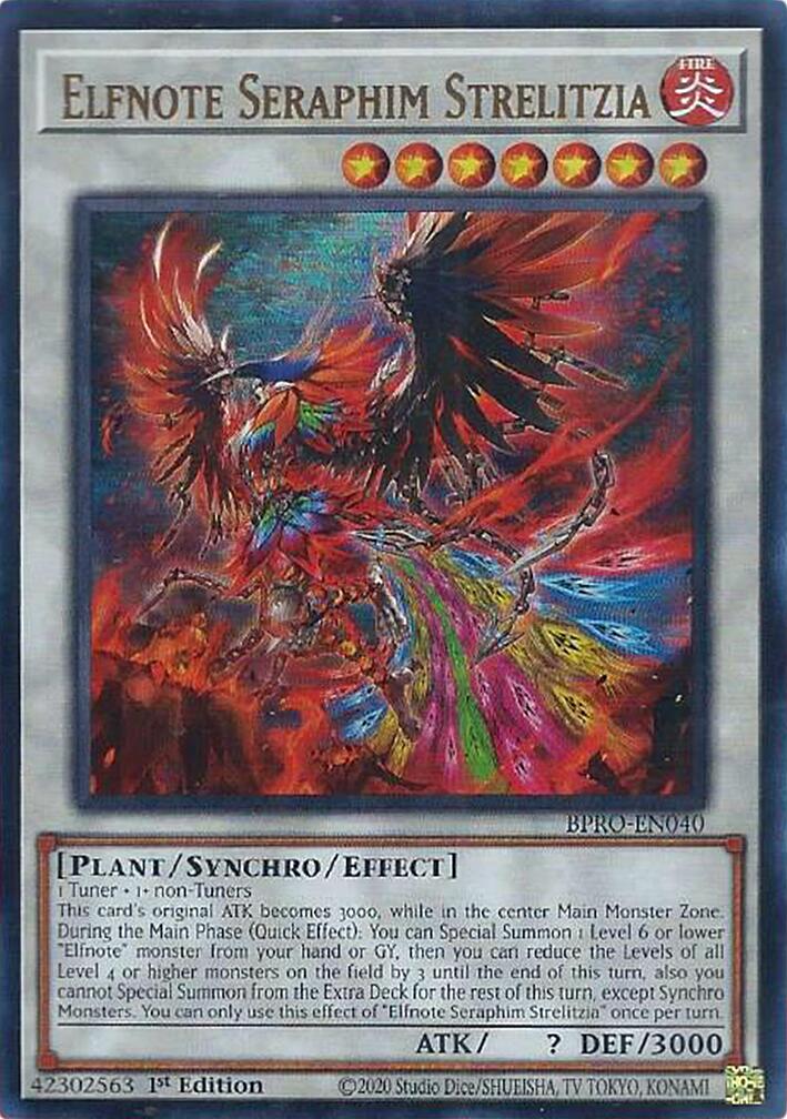 Elfnote Seraphim Strelitzia [BPRO-EN040] Ultra Rare | Good Games Morley