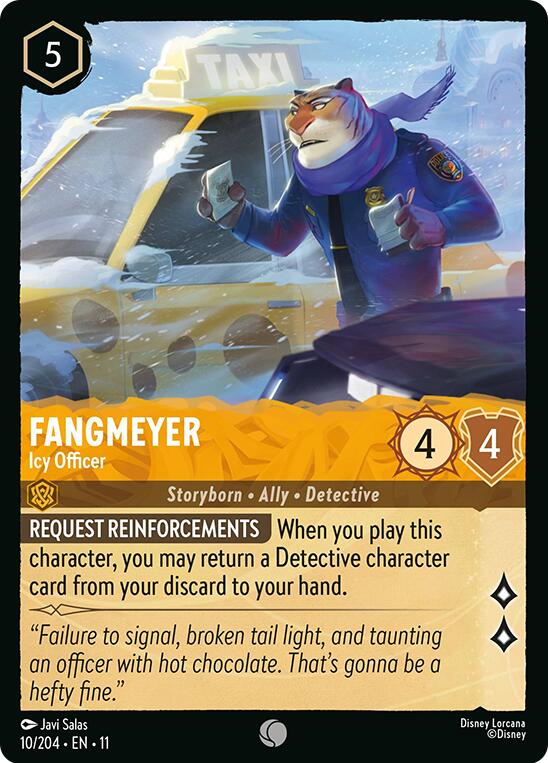 Fangmeyer - Icy Officer (10/204) [Winterspell] | Good Games Morley