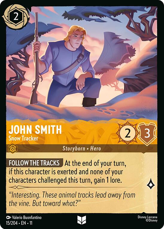 John Smith - Snow Tracker (15/204) [Winterspell] | Good Games Morley