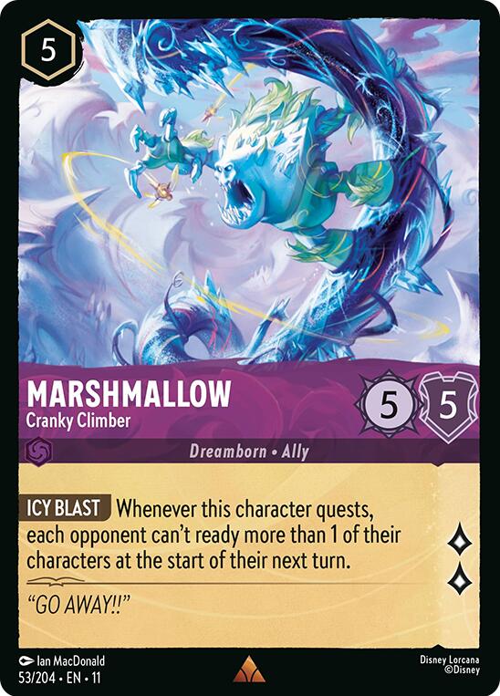 Marshmallow - Cranky Climber (53/204) [Winterspell] | Good Games Morley
