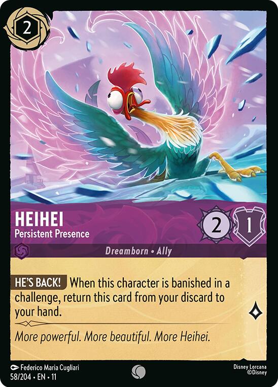 HeiHei - Persistent Presence (58/204) [Winterspell] | Good Games Morley