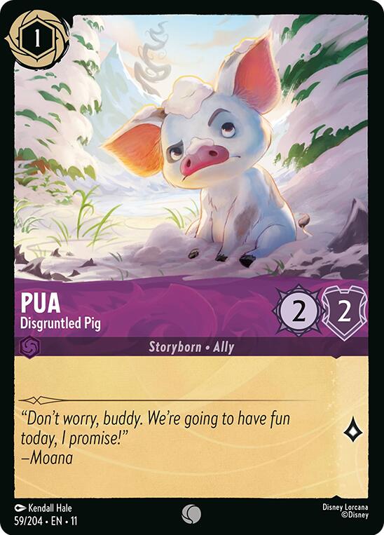 Pua - Disgruntled Pig (59/204) [Winterspell] | Good Games Morley