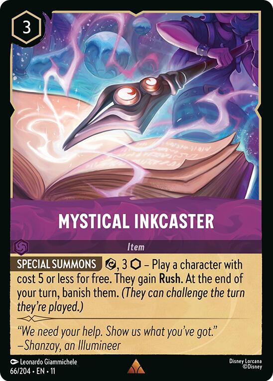 Mystical Inkcaster (66/204) [Winterspell] | Good Games Morley