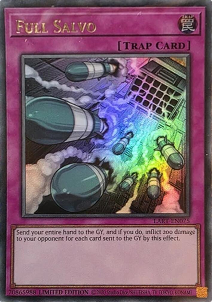 Full Salvo [LART-EN075] Ultra Rare | Good Games Morley