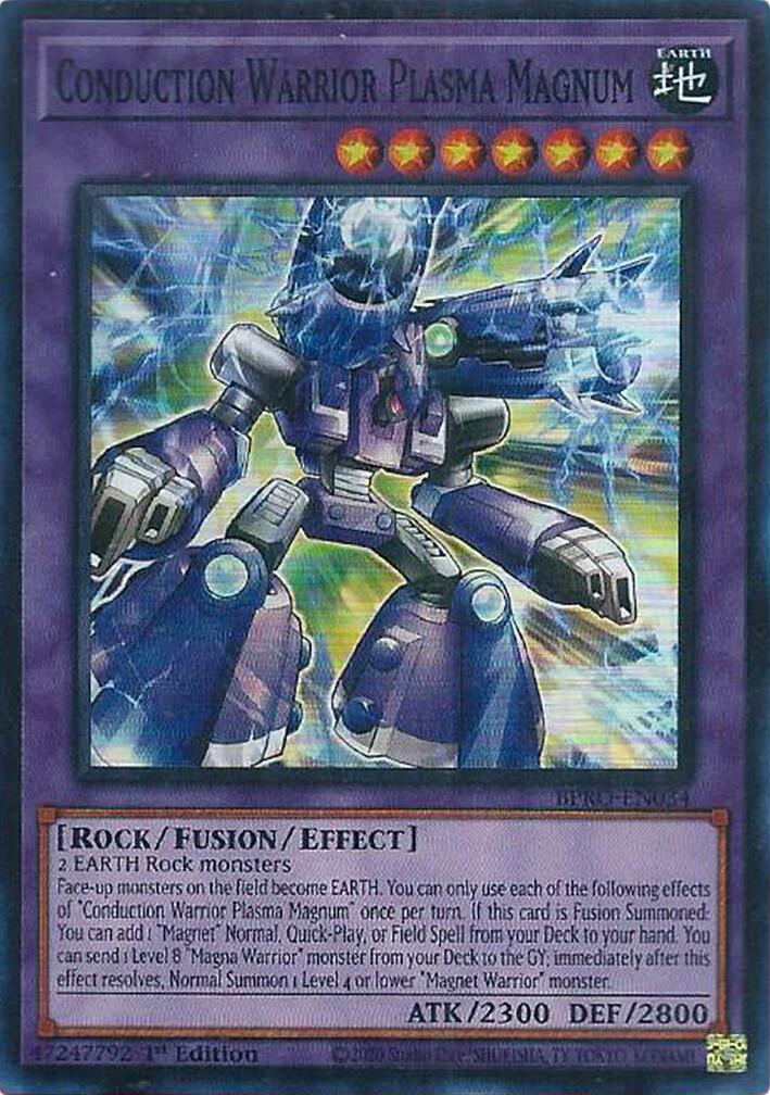 Conduction Warrior Plasma Magnum [BPRO-EN034] Super Rare | Good Games Morley