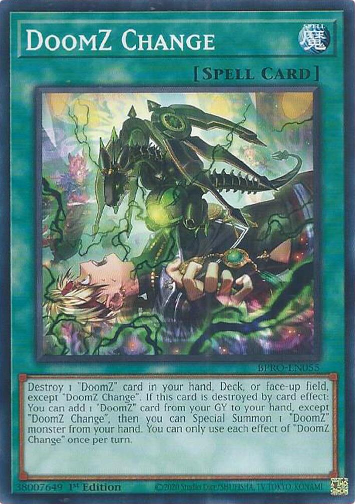 DoomZ Change [BPRO-EN055] Common | Good Games Morley