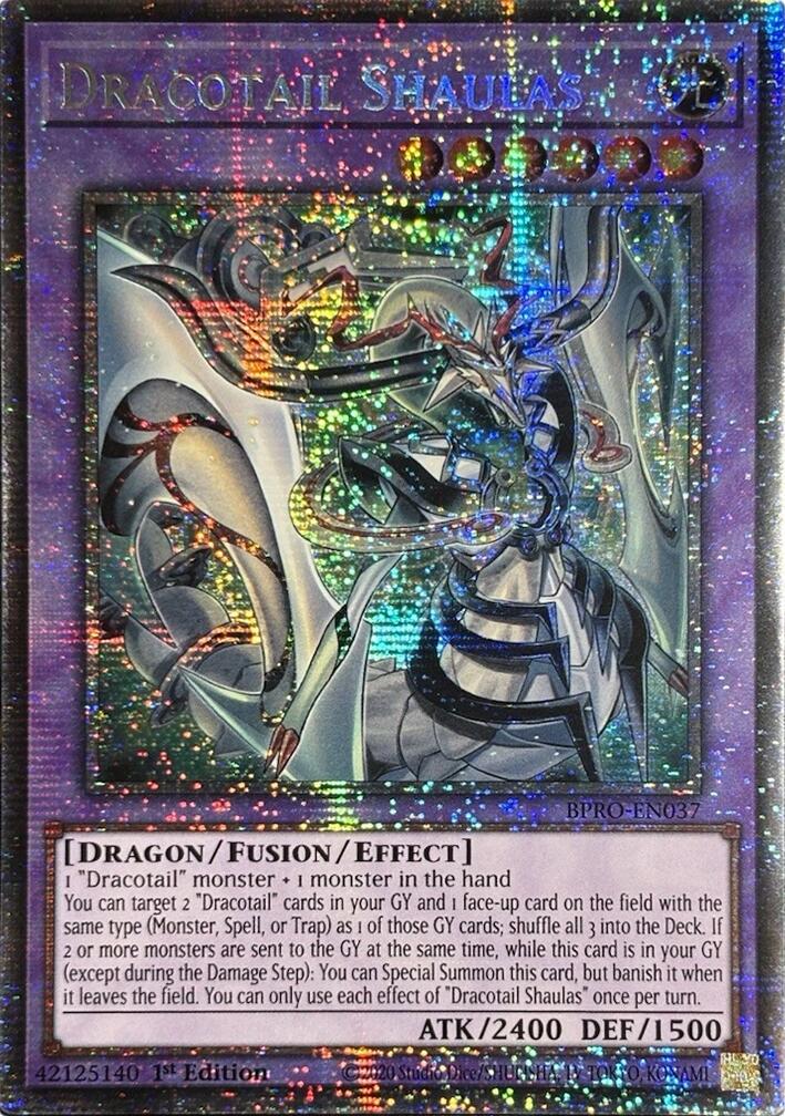 Dracotail Shaulas [BPRO-EN037] Starlight Rare | Good Games Morley