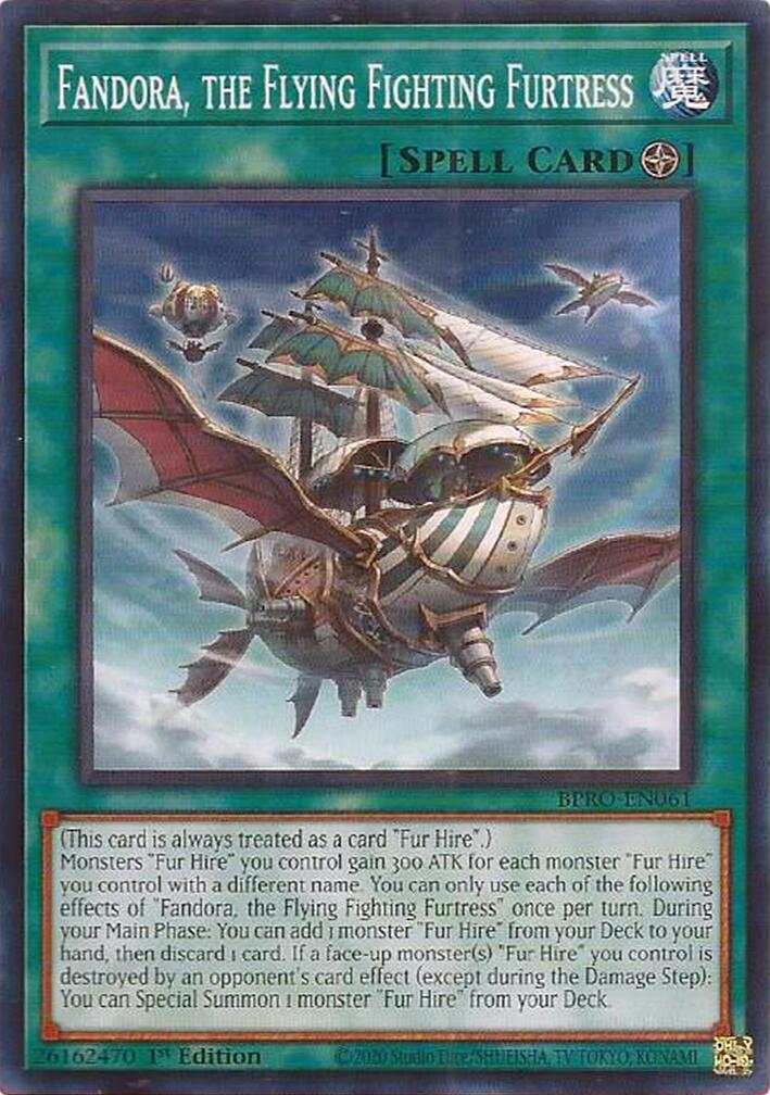 Fandora, the Flying Fighting Furtress [BPRO-EN061] Common | Good Games Morley