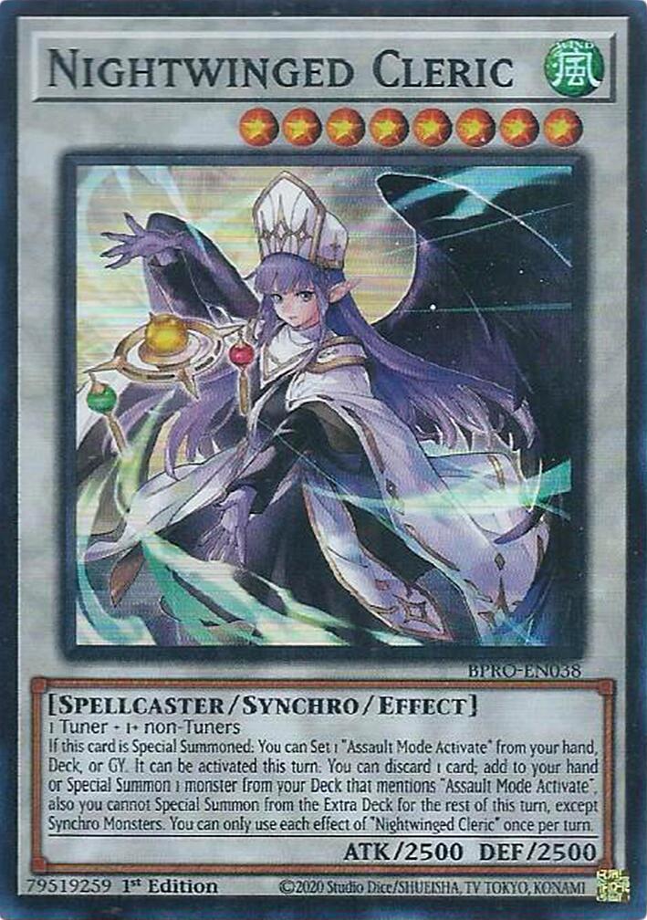 Nightwinged Cleric [BPRO-EN038] Common | Good Games Morley