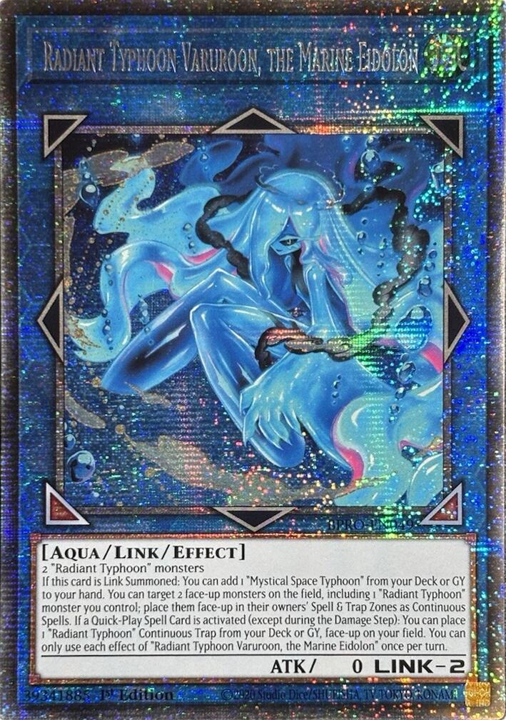 Radiant Typhoon Varuroon, the Marine Eidolon [BPRO-EN049] Starlight Rare | Good Games Morley