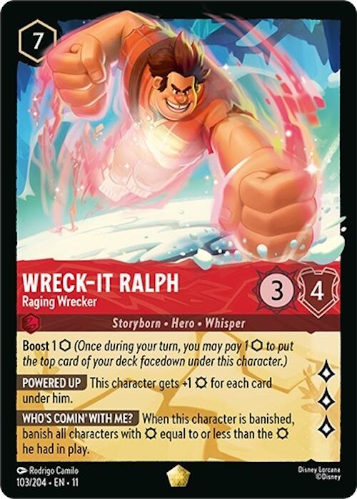 Wreck-It Ralph - Raging Wrecker (103/204) [Winterspell] | Good Games Morley