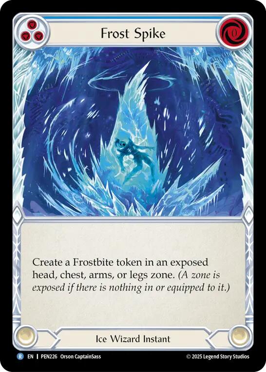 Frost Spike [PEN226] (Compendium of Rathe)  Rainbow Foil | Good Games Morley