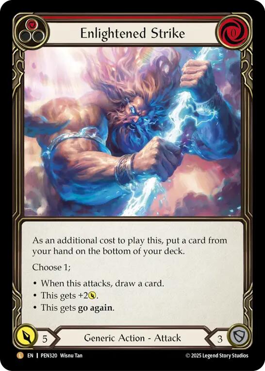 Enlightened Strike [PEN320] (Compendium of Rathe) | Good Games Morley