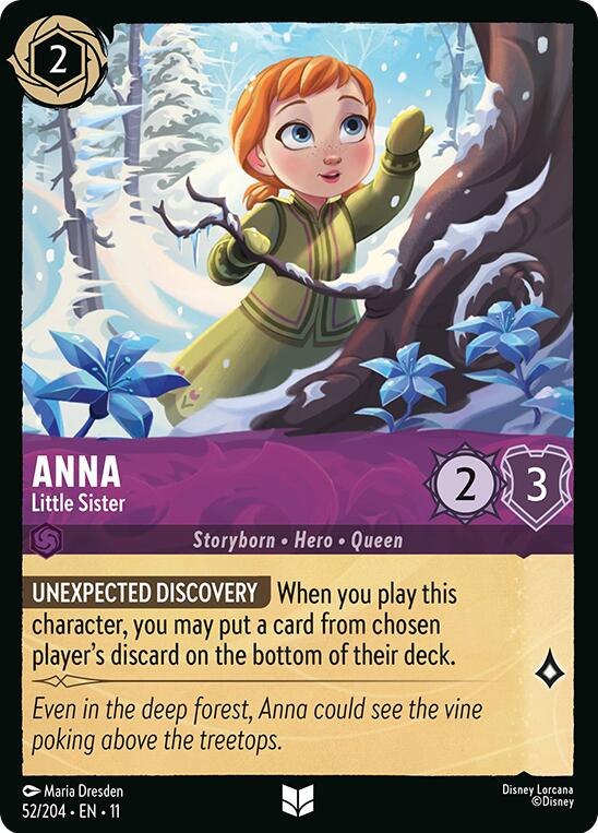 Anna - Little Sister (52/204) [Winterspell] | Good Games Morley