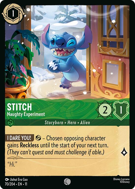 Stitch - Naughty Experiment (70/204) [Winterspell] | Good Games Morley