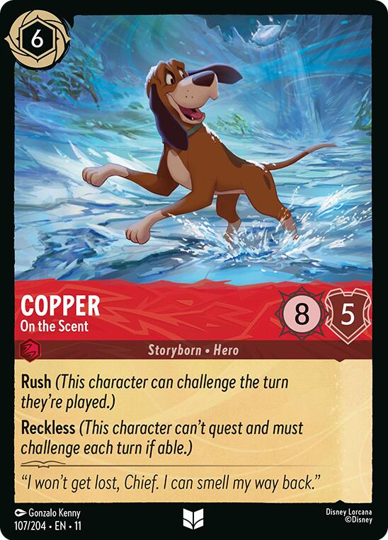 Copper - On the Scent (107/204) [Winterspell] | Good Games Morley
