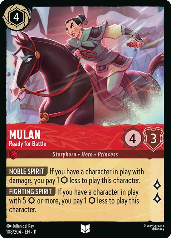 Mulan - Ready for Battle (108/204) [Winterspell] | Good Games Morley