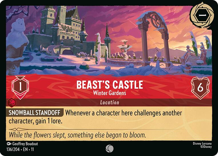Beast's Castle - Winter Gardens (136/204) [Winterspell] | Good Games Morley