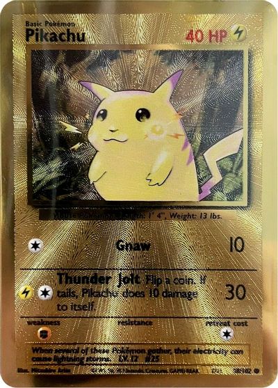 Pikachu (58/102) (Celebrations Metal Card) [Celebrations: 25th Anniversary] | Good Games Morley