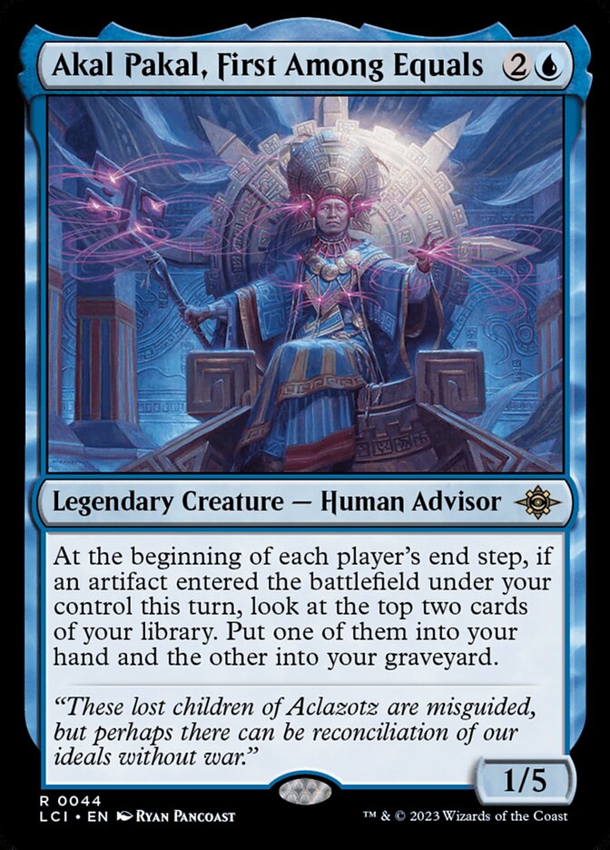 Akal Pakal, First Among Equals 44/291 (The Lost Caverns of Ixalan)  | Good Games Morley