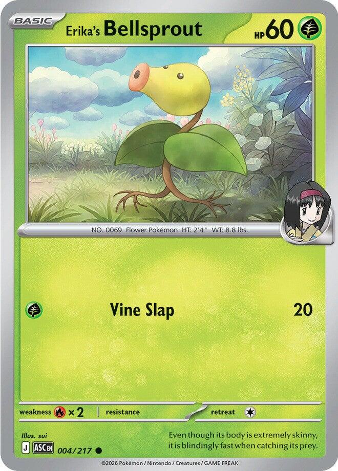 Erika's Bellsprout (004/217) [Mega Evolution: Ascended Heroes] | Good Games Morley