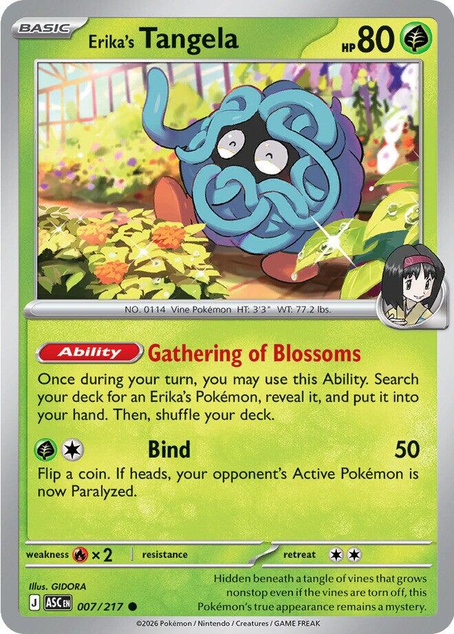 Erika's Tangela (007/217) [Mega Evolution: Ascended Heroes] | Good Games Morley