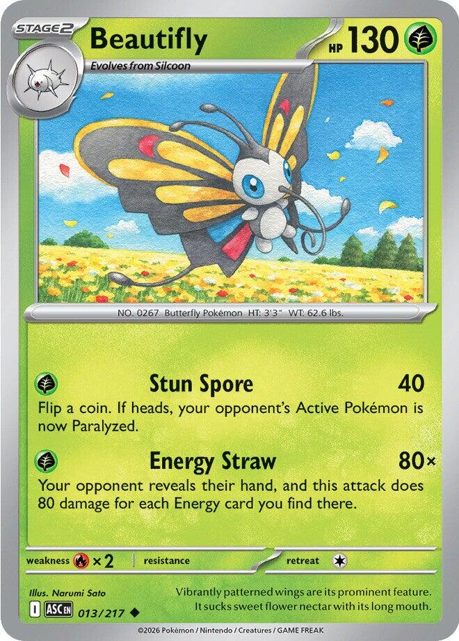 Beautifly (013/217) [Mega Evolution: Ascended Heroes] | Good Games Morley