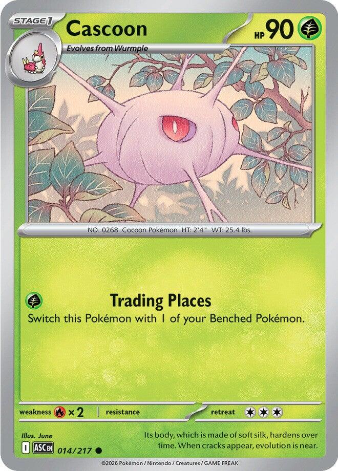 Cascoon (014/217) [Mega Evolution: Ascended Heroes] | Good Games Morley