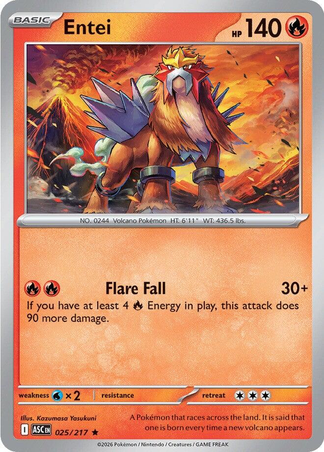 Entei (025/217) [Mega Evolution: Ascended Heroes] | Good Games Morley