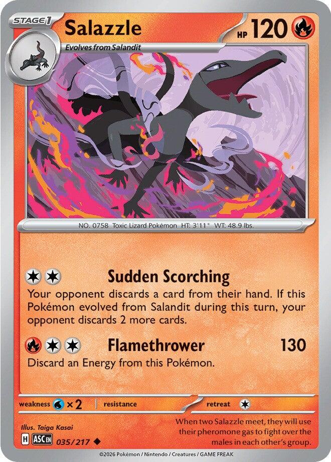 Salazzle (035/217) [Mega Evolution: Ascended Heroes] | Good Games Morley