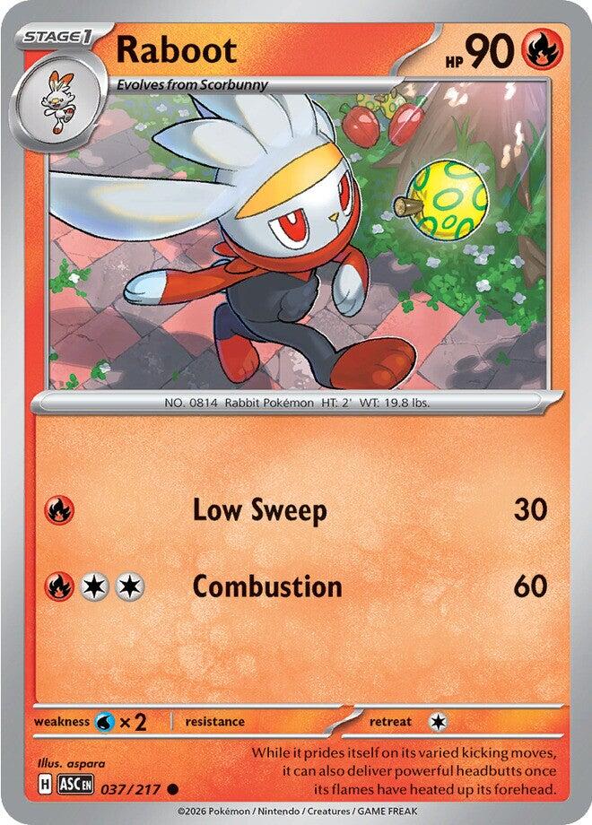 Raboot (037/217) [Mega Evolution: Ascended Heroes] | Good Games Morley