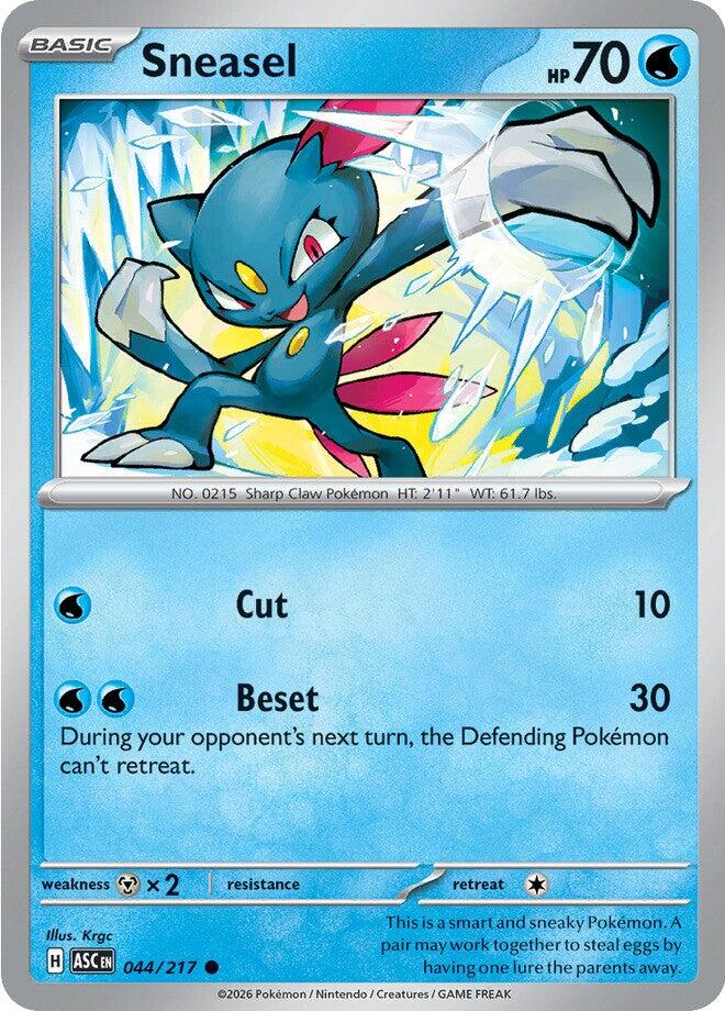Sneasel (044/217) [Mega Evolution: Ascended Heroes] | Good Games Morley